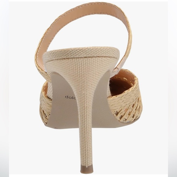 NEW in box Dolce Vita Raffia Kaline Heels, size 9 - Picture 6 of 8